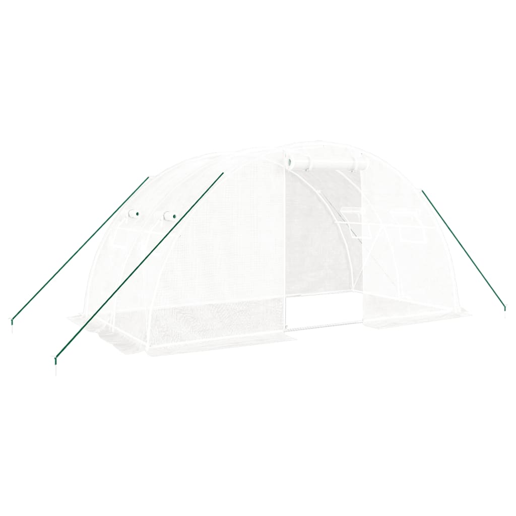 Tuinkas met stalen frame 8 m² 4x2x2 m - AllerleiShop