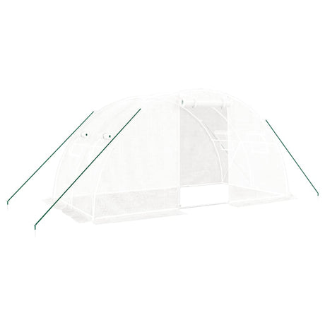 Tuinkas met stalen frame 8 m² 4x2x2 m - AllerleiShop