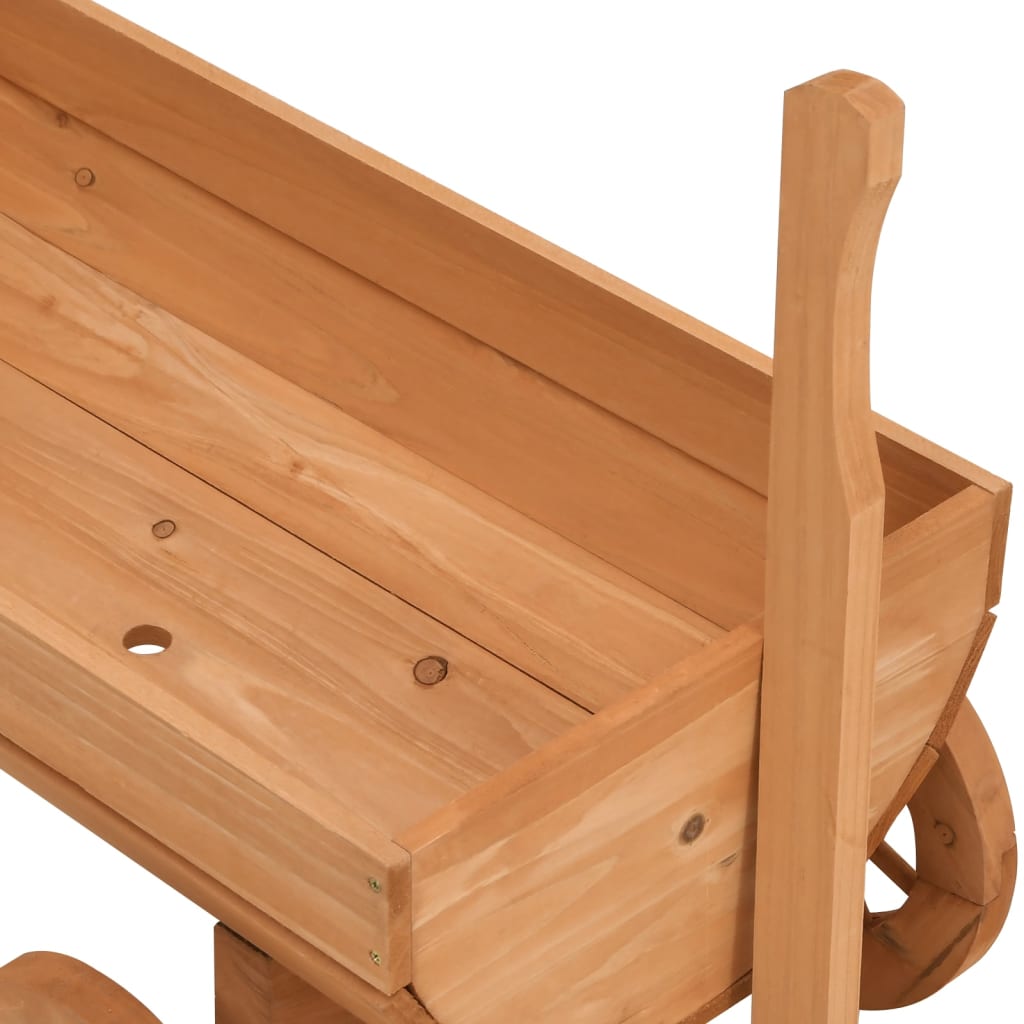 Wagen decoratief 70x43x54 cm massief vurenhout - AllerleiShop