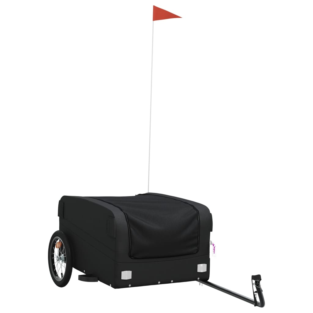 Fietstrailer 45 kg ijzer zwart - AllerleiShop