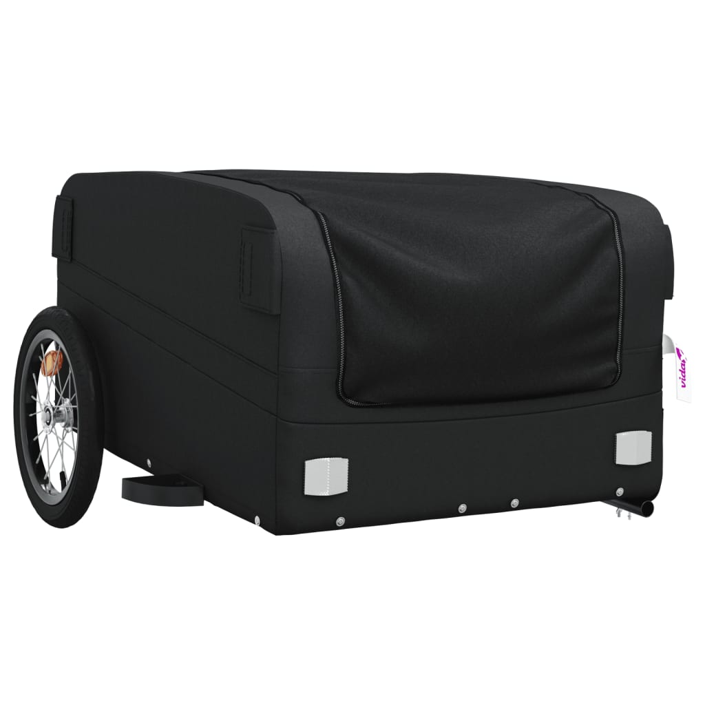 Fietstrailer 45 kg ijzer zwart - AllerleiShop