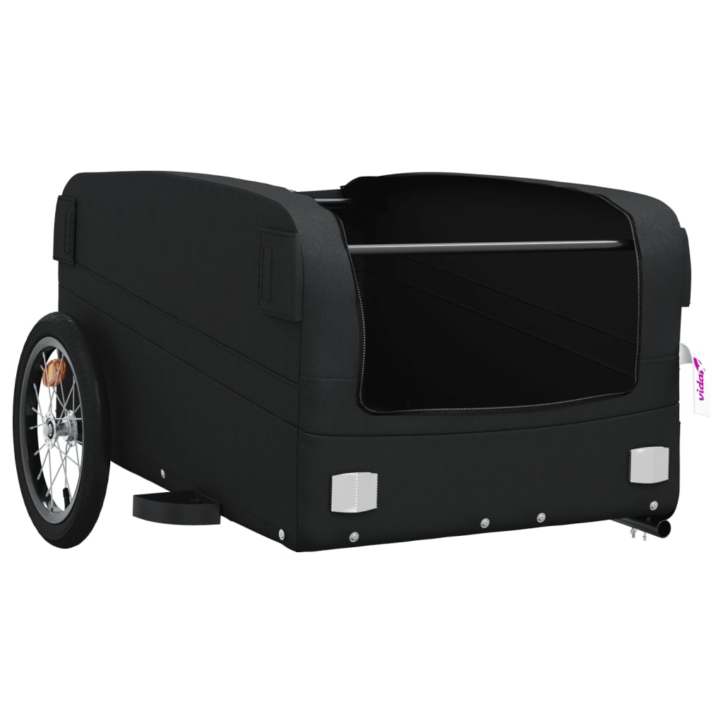 Fietstrailer 45 kg ijzer zwart - AllerleiShop