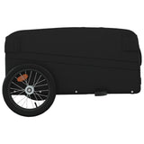 Fietstrailer 45 kg ijzer zwart - AllerleiShop