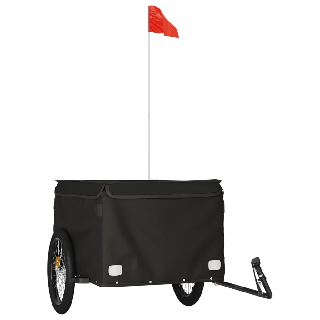 Fietstrailer 45 kg ijzer zwart - AllerleiShop