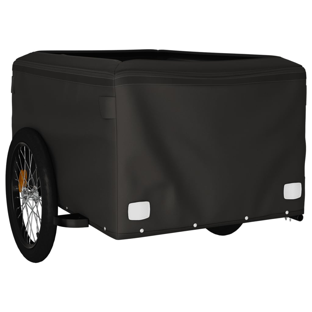 Fietstrailer 45 kg ijzer zwart - AllerleiShop