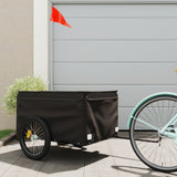 Fietstrailer 45 kg ijzer zwart - AllerleiShop