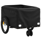 Fietstrailer 30 kg ijzer zwart en blauw - AllerleiShop