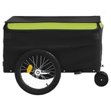 Fietstrailer 30 kg ijzer zwart en groen - AllerleiShop