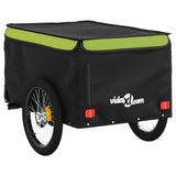 Fietstrailer 30 kg ijzer zwart en groen - AllerleiShop