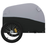 Fietstrailer 45 kg ijzer zwart en grijs - AllerleiShop