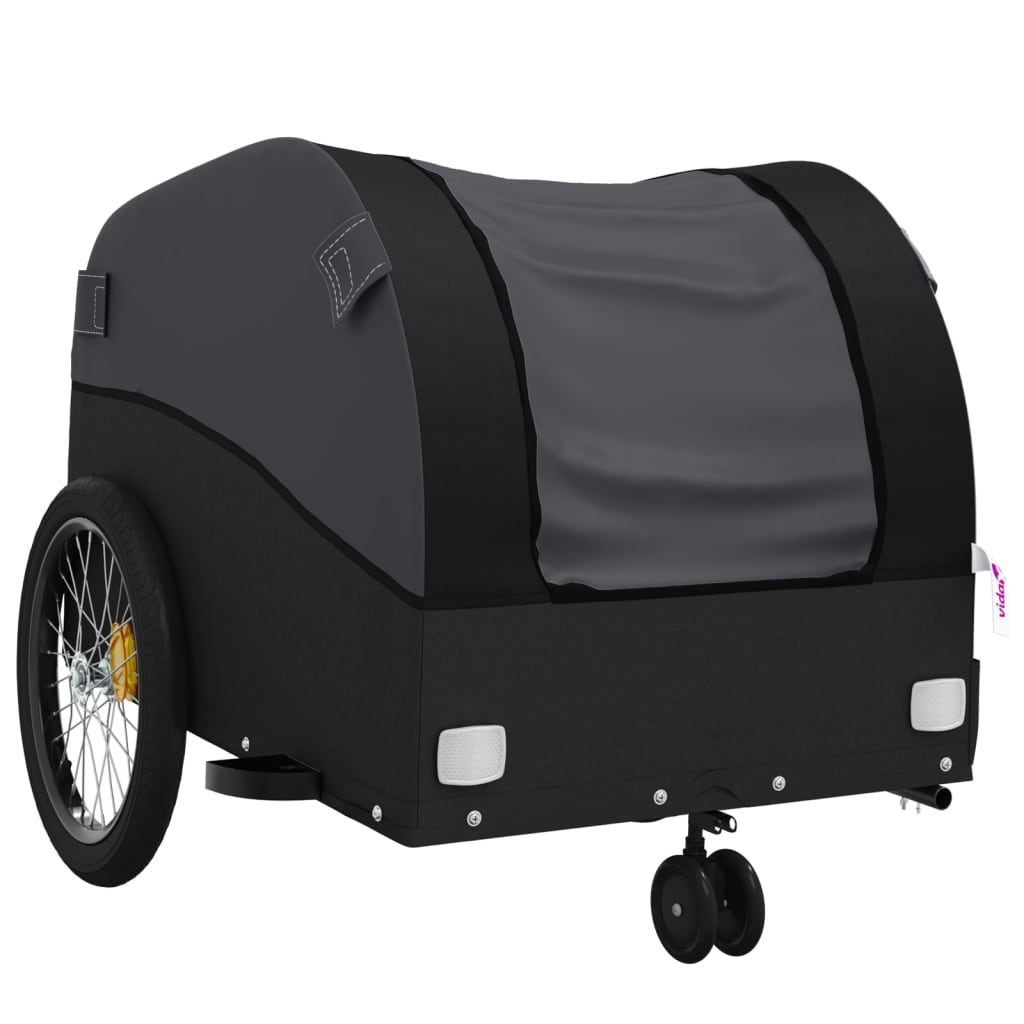 Fietstrailer 30 kg ijzer zwart - AllerleiShop