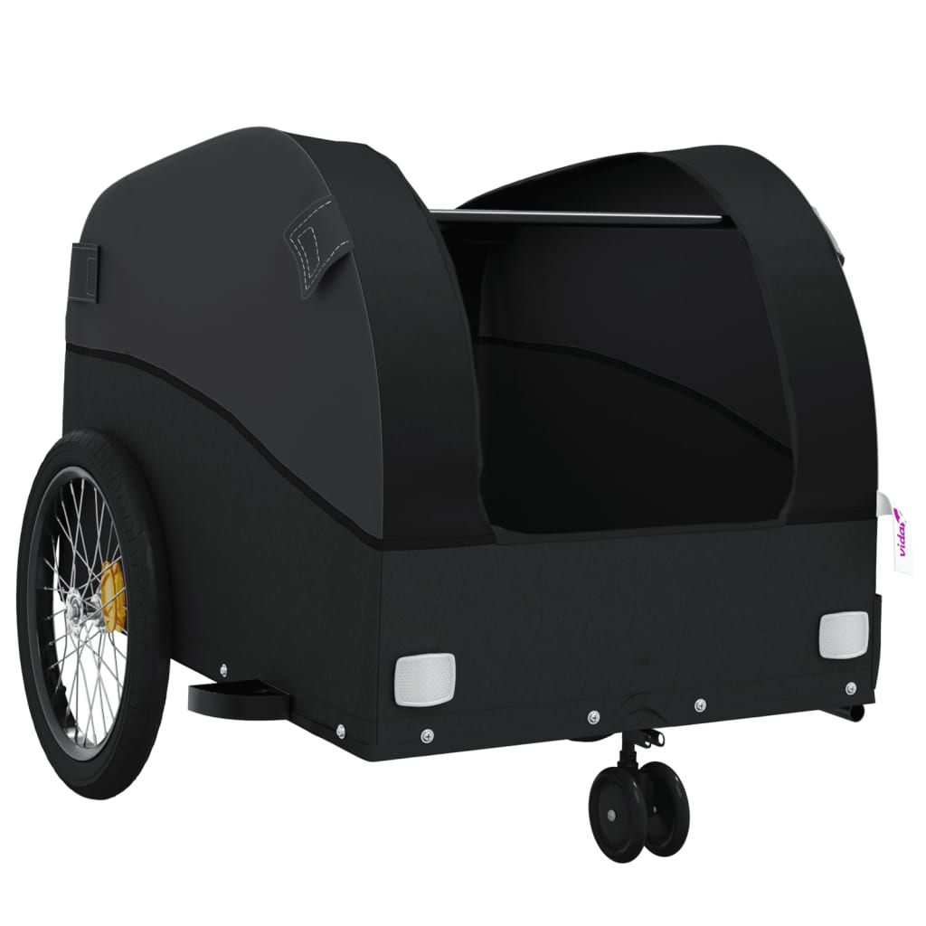 Fietstrailer 30 kg ijzer zwart - AllerleiShop