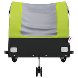 Fietstrailer 45 kg ijzer zwart en groen - AllerleiShop