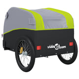 Fietstrailer 45 kg ijzer zwart en groen - AllerleiShop