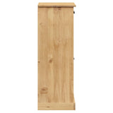 Schoenenkast VIGO 60x35x96 cm massief grenenhout - AllerleiShop