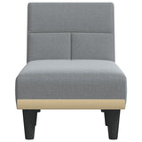 Chaise longue stof lichtgrijs