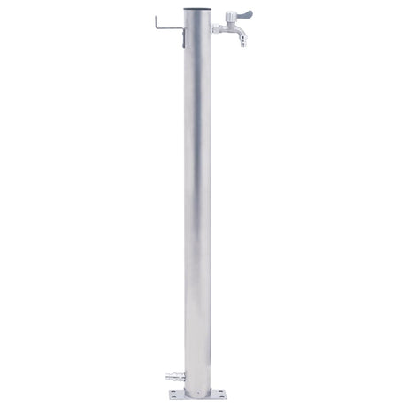 Waterzuil rond 80 cm roestvrij staal - AllerleiShop