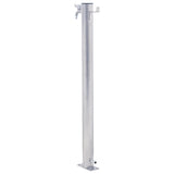 Waterzuil 100 cm roestvrij staal rond - AllerleiShop