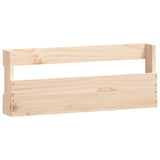 Wandschoenenrekken 2 st 59x9x23 cm massief grenenhout - AllerleiShop