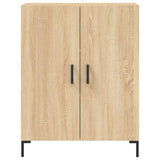 Dressoir 69,5x34x90 cm bewerkt hout sonoma eikenkleurig - AllerleiShop