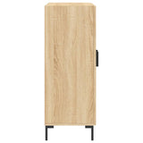 Dressoir 69,5x34x90 cm bewerkt hout sonoma eikenkleurig - AllerleiShop