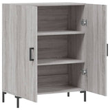 Dressoir 69,5x34x90 cm bewerkt hout grijs sonoma eikenkleurig - AllerleiShop