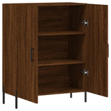 Dressoir 69,5x34x90 cm bewerkt hout bruin eikenkleur - AllerleiShop