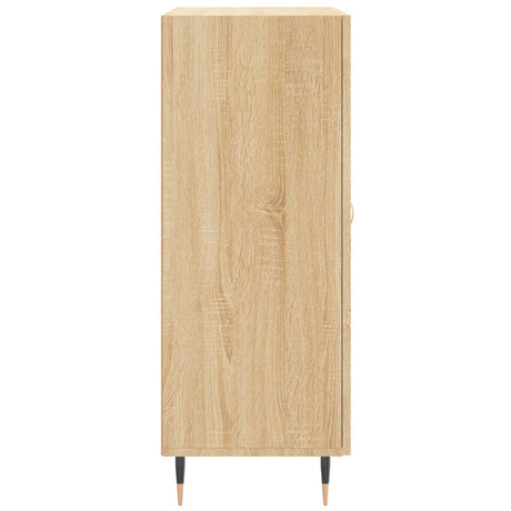 Dressoir 69,5x34x90 cm bewerkt hout sonoma eikenkleurig - AllerleiShop