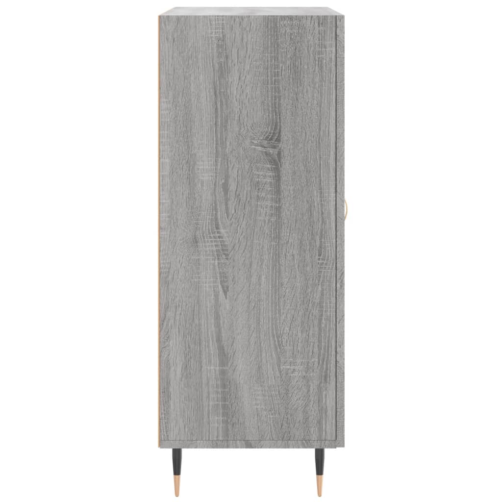 Dressoir 69,5x34x90 cm bewerkt hout grijs sonoma eikenkleurig - AllerleiShop