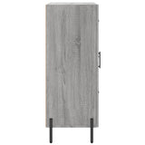 Dressoir 69,5x34x90 cm bewerkt hout grijs sonoma eikenkleurig - AllerleiShop