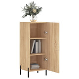 Dressoir 34,5x34x90 cm bewerkt hout sonoma eiken