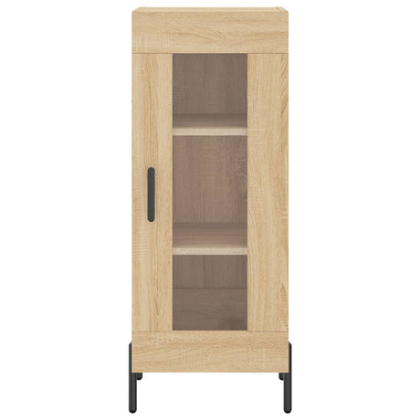 Dressoir 34,5x34x90 cm bewerkt hout sonoma eiken