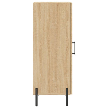 Dressoir 34,5x34x90 cm bewerkt hout sonoma eiken