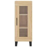 Dressoir 34,5x34x90 cm bewerkt hout sonoma eiken