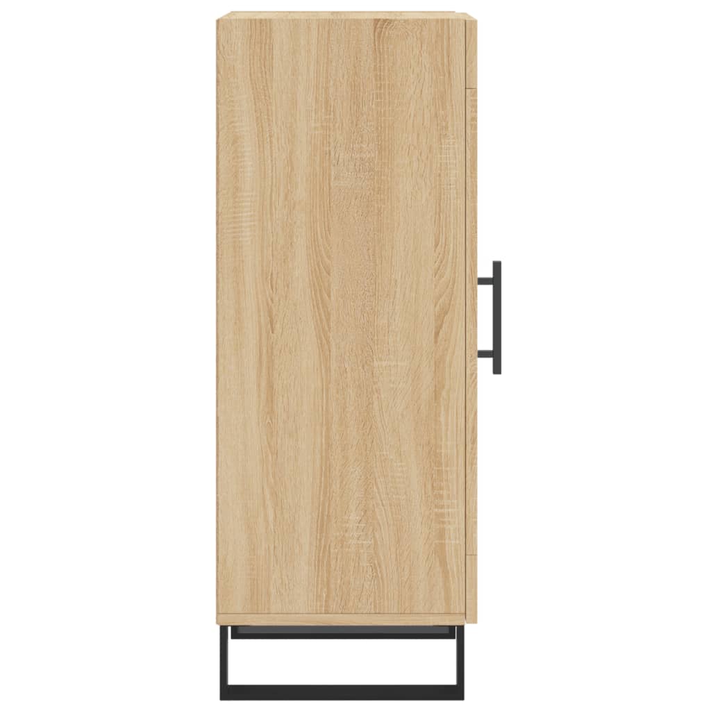 Dressoir 34,5x34x90 cm bewerkt hout sonoma eiken