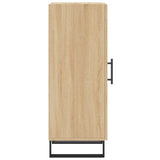 Dressoir 34,5x34x90 cm bewerkt hout sonoma eiken