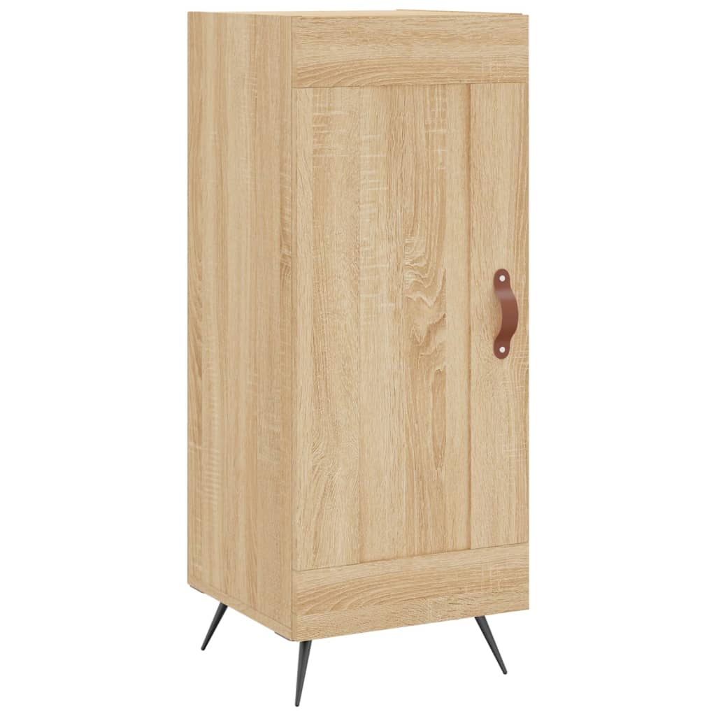 Dressoir 34,5x34x90 cm bewerkt hout sonoma eiken