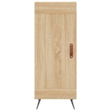 Dressoir 34,5x34x90 cm bewerkt hout sonoma eiken