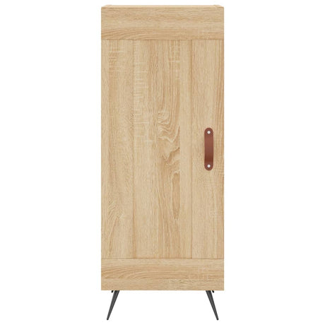 Dressoir 34,5x34x90 cm bewerkt hout sonoma eiken