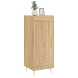 Dressoir 34,5x34x90 cm bewerkt hout sonoma eiken