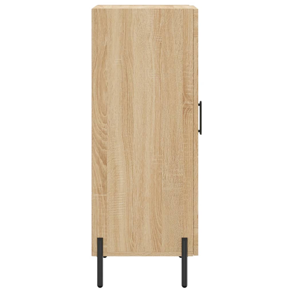 Dressoir 34,5x34x90 cm bewerkt hout sonoma eiken