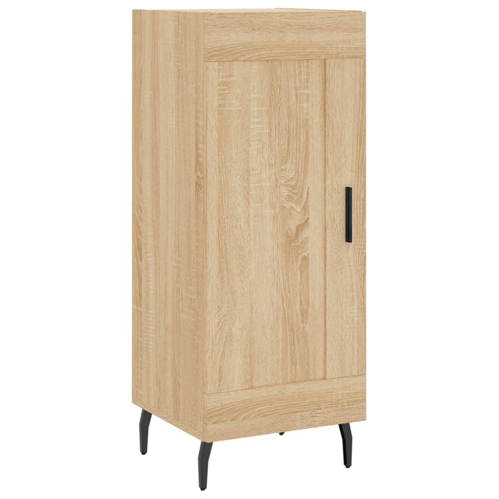 Dressoir 34,5x34x90 cm bewerkt hout sonoma eiken