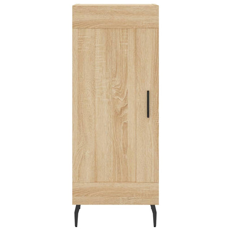 Dressoir 34,5x34x90 cm bewerkt hout sonoma eiken