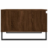 Salontafel 55x55x36,5 cm bewerkt hout bruin eikenkleur