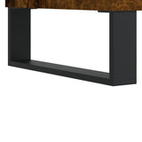 Salontafel 90x50x36,5 cm bewerkt hout gerookt eikenkleurig