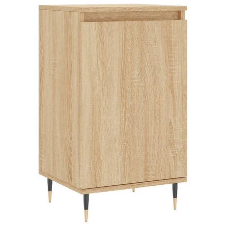 Dressoirs 2 st 40x35x70 cm bewerkt hout sonoma eikenkleurig