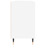 Badkamerkast 80x33x60 cm bewerkt hout wit