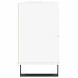 Badkamerkast 80x33x60 cm bewerkt hout wit