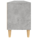 Tv-meubel 150x30x44,5 cm bewerkt hout betongrijs