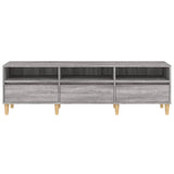 Tv-meubel 150x30x44,5 cm bewerkt hout grijs sonoma eikenkleurig